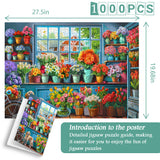 Flower Shop Jigsaw Puzzles 1000 Pieces