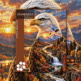 Autumn Eagle Jigsaw Puzzle 1000 Pieces