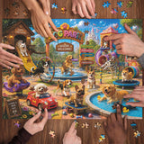Dog Park Jigsaw Puzzle 1000 Pieces