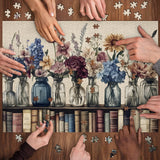 Books and Blossoms Jigsaw Puzzle 1000 Pieces