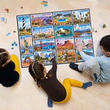 America in Stamps Jigsaw Puzzle 1000 Pieces