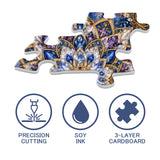 Crystal Mandala Jigsaw Puzzle 1000 Pieces