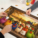 Farmyard Friends Jigsaw Puzzle 1000 Pieces