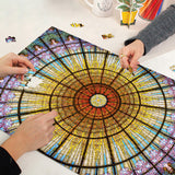 Radiant Glass Dome Jigsaw Puzzle 1000 Pieces