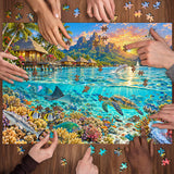 Bora Bora Paradise Jigsaw Puzzle 1000 Pieces