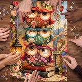 Floral Owls Jigsaw Puzzle 1000 Pieces