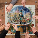 Christmas Nutcracker Globe Jigsaw Puzzle 1000 Pieces