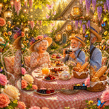 Cottage Tea Time Jigsaw Puzzle 1000 Pieces