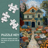 Garden Cottage Jigsaw Puzzle 1000 Pieces
