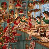 Christmas Baking Jigsaw Puzzle 1000 Pieces