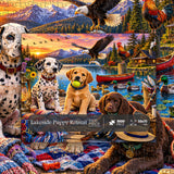 Lakeside Puppy Retreat Jigsaw Puzzle 1000 Pieces