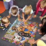 Garden Pet Party Jigsaw Puzzle 1000 Pieces