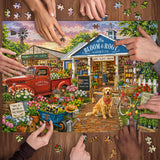 When Flowers Bloom Jigsaw Puzzle 1000 Pieces