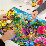 Garden Visitors Jigsaw Puzzle 1000 Pieces