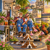 Sunset Porch Jigsaw Puzzle 1000 Pieces
