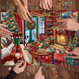 Cozy Christmas Jigsaw Puzzle 1000 Pieces
