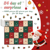 Christmas House Advent Calendar Jigsaw Puzzle  1000 Pieces