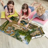 Noble Lakeside Gathering Jigsaw Puzzle 1000 Pieces