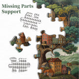Fantasy Tree House Jigsaw Puzzle 1000 Pieces