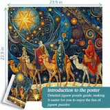 Starry Night Traveler Jigsaw Puzzle 1000 Pieces