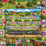 Patchwork Harvest Jigsaw Puzzle 1000 Pieces
