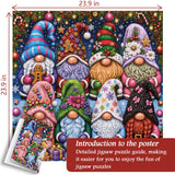 Christmas Gnomes Jigsaw Puzzle 1000 Pieces