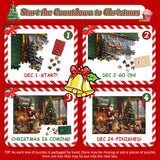 Christmas House Advent Calendar Jigsaw Puzzle  1000 Pieces