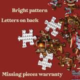 Christmas Apple Bookstore Jigsaw Puzzle 1000 Pieces