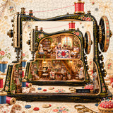 Grandma's Sewing Machine Jigsaw Puzzle 1000 Pieces