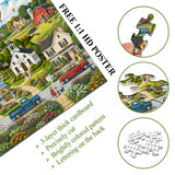 Happy Village Jigsaw Puzzle 1000 Pieces