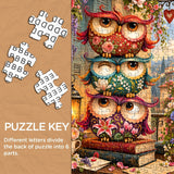 Floral Owls Jigsaw Puzzle 1000 Pieces