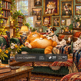 Cozy Companions Jigsaw Puzzle 1000 Pieces