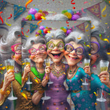 Silver Hair Carnival Jigsaw Puzzle 1000 Pieces