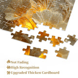 Golden Flower Relief Jigsaw Puzzle 1000 Pieces