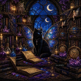 Midnight Magic Cat Jigsaw Puzzle 1000 Pieces