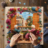 Cozy Afternoon Tea Jigsaw Puzzle 1000 Pieces