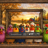 Farmyard Friends Jigsaw Puzzle 1000 Pieces