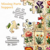 Vintage Floral Medley Jigsaw Puzzle 1000 Pieces