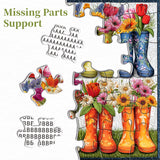 Flower Boots Jigsaw Puzzle 1000 Pieces