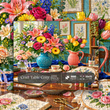 Craft Table Cozy Jigsaw Puzzle 1000 Pieces