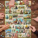 Vintage Easter Jigsaw Puzzle 1000 Pieces