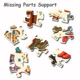 Boots in Bloom Jigsaw Puzzle 1000 Pieces