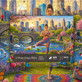 Urban Yoga Bliss Jigsaw Puzzle 1000 Pieces