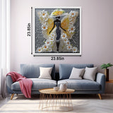 Butterfly Lady Jigsaw Puzzle 1000 Pieces