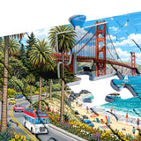 Golden Gate Coast Jigsaw Puzzle 1000 Pieces