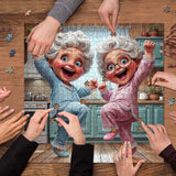 Cheerful Duo Jigsaw Puzzle 1000 Pieces