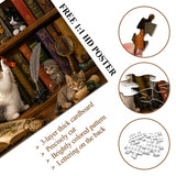 Bookshelf Kittens Jigsaw Puzzle 1000 Pieces
