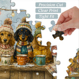 Snowy Pals Jigsaw Puzzle 1000 Pieces