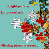 Rainbow Spiral Staircase Jigsaw Puzzle 1000 Pieces