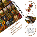 Garden Bookshelf Jigsaw Puzzle 1000 Pieces